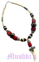 Indian ethnic necklace - click here for large view